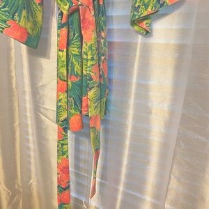 Lilly Pulitzer swizzle robe